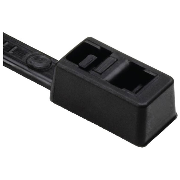 HellermannTyton 117-00008 T50LDH Cable Tie 395mm black 100pcs doub...