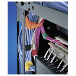 HellermannTyton 130-00014 Hook-and-Loop Cable Tie 200x12.5mm red 10pcs