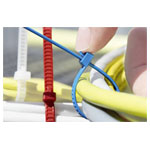 HellermannTyton 131-55000 LR55R Cable Tie 195mm black releasable 500pcs