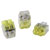HellermannTyton 148-90036 HCPM-2 Connector clip 2-pin yellow 1pc