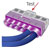 HellermannTyton 148-90040 HCPM-6 Connector Clip 6-pin Violet 1pc