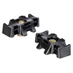 HellermannTyton 151-01010 S3SB Cable Mount 3-way spacer black 1pc