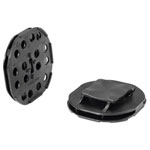 HellermannTyton 151-03196 PMB8 paste adhesive Mount halogen-free black