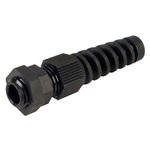 Jacob 50.007 M12BSSW M12 Black Spiral Cable Gland