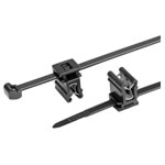 HellermannTyton 156-00948 T50ROSEC4A Cable Tie with clip 4.6mm black 100pcs