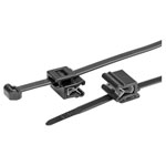 HellermannTyton 156-03219 EdgeClip Cable Tie with clip 200mm black 100pcs