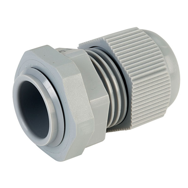 Jacob 50.011 PA PG11 Grey Dome Cable Gland Rapid Online