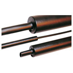 HellermannTyton 323-10120 Heatshrink 12mm 3mm black 4:1 shrinkage 1m