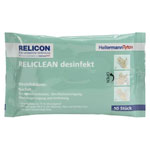 HellermannTyton 435-01602 Reliclean Antibacterial wipes 10pcs resealable
