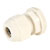 UniStrand PG9 Dome Cable Clamp Off-white
