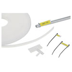 HellermannTyton 525-10003 Helafix Label holder slide-in transparent 1pc