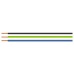 Helukabel 28793-100 Wire H07V-U 1x2.5mm² Black 100m
