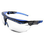 Honeywell 1035813 Avatar OTG Safety Glasses Black/Blue Stylish & Lightweight