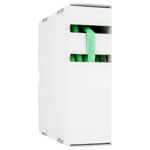 Hongshang 2111134058 Heatshrink Green 25.4 mm 2:1 Shrinkage 5 m