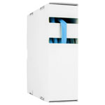 Hongshang 2111134068 Heatshrink Blue 25.40-12.70mm 2:1 Shrink 5m