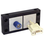 icotek 42162 KEL Cable Entry Frame Polyamide Black 1pc
