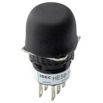 IDEC HE5B-M2PB Toggle Switch 125V AC 30V DC 3A IP40 20x20x31mm