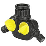 Kärcher 2.645-199.0 Home & Garden Plastic 2-Way Splitter Hose Connector