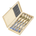 Kirschen 1141000 Ripping Chisel Set Beech Stock 4 Piece DIN 5139