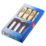 Kirschen 1181000 Ripping Chisel Set Beech Stock HRC 61 Hand-Forged