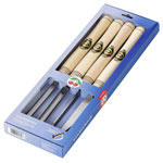 Kirschen 1694000 Turning Chisel Set 4pcs Long Handle Chisel Set 300mm