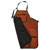 Kirschen 3580000 Apron Velour Leather Suede Comfortable Orange Riveted