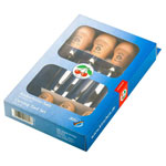 Kirschen 5696000 Groove Cutter 6-Piece Set with Pears Booklet