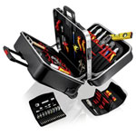 KNIPEX 00 21 41 Tool Case BIG Twin Move Electric 63 parts 290 mm