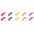 KNIPEX 00 61 10 C V01 ColorCode Clips Color Mix 1 (10 pieces)