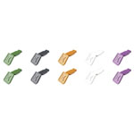 KNIPEX 00 61 10 C V02 ColorCode Clips Color Mix 2 (10 pieces)