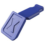 KNIPEX 00 61 10 CB ColorCode Clips Blue (10 pieces) 21 mm