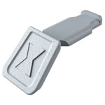 KNIPEX 00 61 10 CS ColorCode Clips Gray (10 pieces) 21 mm