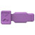 KNIPEX 00 61 10 CV ColorCode Clips Purple (10 pieces) 21 mm