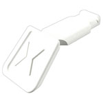 KNIPEX 00 61 10 CW ColorCode Clips White (10 pieces) 21 mm