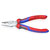 KNIPEX 08 25 185 Needle-Nose Combination Pliers Chrome-Plated 192 mm