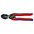 KNIPEX 72 62 200 High Leverage Flush Cutter Black Atramentized 200mm