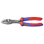 KNIPEX 82 02 200 TwinGrip front and side Gripping Pliers 200 mm