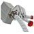 KNIPEX 86 06 250 Pliers Wrench Pliers and a Wrench in a Single Tool VDE 250 mm
