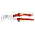 KNIPEX 87 26 250 T Cobra® VDE High-Tech Water Pump Pliers VDE + Tether 250 mm