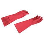 KS Tools 117.1756 Glove For Electricians With Protective Insulation, Size 9, Red