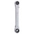 KS Tools 130.0122 4In1 Air Conditioning Ratchet Spanner, Reversing