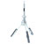 KS Tools 150.1195 Cylinder Hone 3-Arm, Ø51-177mm