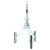 KS Tools 150.1195 Cylinder Hone 3-Arm, Ø51-177mm