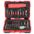 KS Tools 150.7060 1/4 + 10 mm Torx And Hexagonal Screw Extractor Set, 34 Pcs