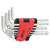 KS Tools 151.4780 Ball Ended Hexagon Key Wrench Set, 10 Pcs, Short, 1.5-10mm