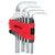 KS Tools 151.5080 Hexagon Key Wrench Set In A Folding Holder,10 Pcs1,5-10mm