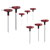 KS Tools 151.8150 T-Handle Ball Ended Hexagon Key Wrench Set, 9 Pcs