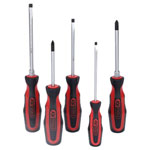 KS Tools 159.0005 Ergotorqueplus Screwdriver Set, 5 Pcs