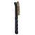 KS Tools 201.2340 Brass Wire Brake Saddle Brush, 2-Row, Straight
