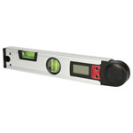 KS Tools 204.5591 Digital Angle Finder With Spirit Level, 0° - 225°